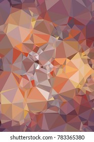 Vertical background low poly mosaic. Template design, list, front page, brochure layout, banner, idea, cover, print, flyer, book, blank, card, ad, sign, sheet. Copy space. Vector clip art.