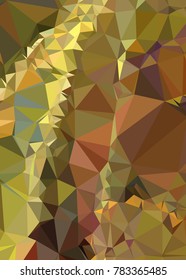Vertical background low poly mosaic. Template design, list, front page, brochure layout, banner, idea, cover, print, flyer, book, blank, card, ad, sign, sheet. Copy space. Vector clip art.