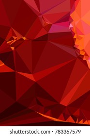 Vertical background low poly mosaic. Template design, list, front page, brochure layout, banner, idea, cover, print, flyer, book, blank, card, ad, sign, sheet. Copy space. Vector clip art.