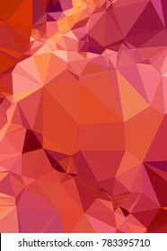 Vertical background low poly mosaic. Template design, list, front page, brochure layout, banner, idea, cover, print, flyer, book, blank, card, ad, sign, sheet. Copy space. Vector clip art.