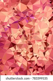 Vertical background low poly mosaic. Template design, list, front page, brochure layout, banner, idea, cover, print, flyer, book, blank, card, ad, sign, sheet. Copy space. Vector clip art.