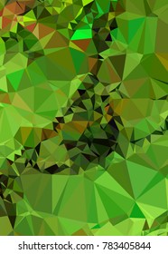 Vertical background low poly mosaic. Template design, list, front page, brochure layout, banner, idea, cover, print, flyer, book, blank, card, ad, sign, sheet. Copy space. Vector clip art.