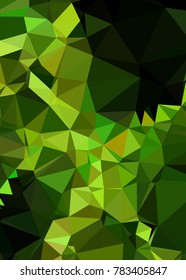 Vertical background low poly mosaic. Template design, list, front page, brochure layout, banner, idea, cover, print, flyer, book, blank, card, ad, sign, sheet. Copy space. Vector clip art.