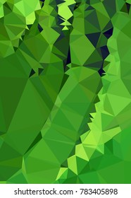 Vertical background low poly mosaic. Template design, list, front page, brochure layout, banner, idea, cover, print, flyer, book, blank, card, ad, sign, sheet. Copy space. Vector clip art.