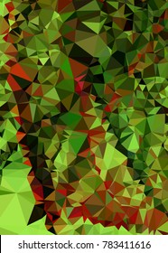 Vertical background low poly mosaic. Template design, list, front page, brochure layout, banner, idea, cover, print, flyer, book, blank, card, ad, sign, sheet. Copy space. Vector clip art.