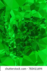 Vertical background low poly mosaic. Template design, list, front page, brochure layout, banner, idea, cover, print, flyer, book, blank, card, ad, sign, sheet. Copy space. Vector clip art.