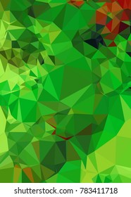 Vertical background low poly mosaic. Template design, list, front page, brochure layout, banner, idea, cover, print, flyer, book, blank, card, ad, sign, sheet. Copy space. Vector clip art.