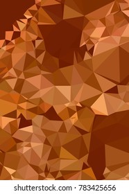Vertical background low poly mosaic. Template design, list, front page, brochure layout, banner, idea, cover, print, flyer, book, blank, card, ad, sign, sheet. Copy space. Vector clip art.