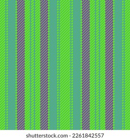 Vertical background pattern. Vector stripe seamless. Lines textile texture fabric in green and purple colors.
