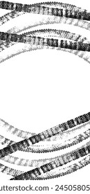 Vertical background with tire wheel marks of cars. Vector illustration