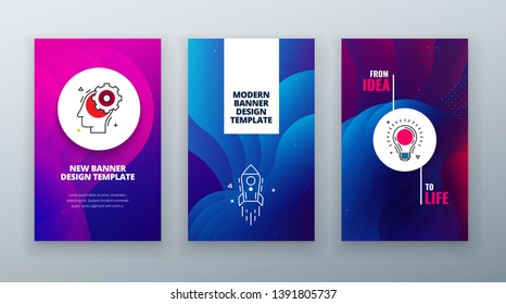 Vertical banner design for social networks. Colorful halftone gradients.background modern template design for web. Cool gradients. Future geometric patterns.