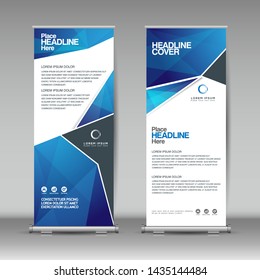 Vertical banner design template, abstract background, business brochure, flyer, roll up, cover presentation, infographic, rectangle size.