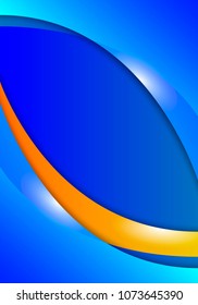 vertical banner with lines