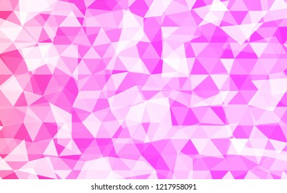 Vertical banner of polygonal elements. gradient triangles. Vector illustration. For design, presentations.