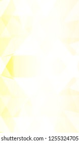 Vertical banner of polygonal elements. gradient triangles. Vector illustration. For design, presentations.