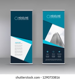 Vertical banner stand template design, infographics, Modern Flag Banner Design. Cover, Annual Report, Magazine,Poster, Corporate Presentation, Flyer, Website. vector abstract geometric background