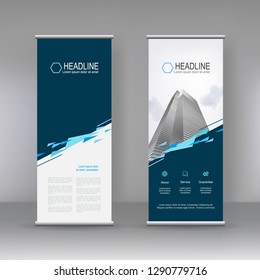 Vertical banner stand template design, infographics, Modern Flag Banner Design. Cover, Annual Report, Magazine,Poster, Corporate Presentation, Flyer, Website. vector abstract geometric background