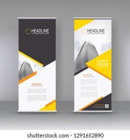 Vertical banner stand template design, infographics, Modern Flag Banner Design. Cover, Annual Report, Magazine,Poster, Corporate Presentation, Flyer, Website. vector abstract geometric background