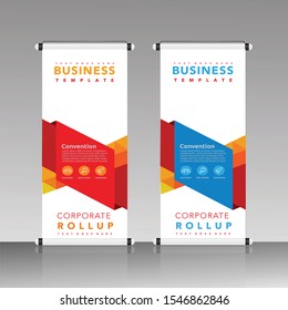 Vertical banner stand template design, infographics, Modern Flag Banner Design. Cover, Annual Report, Magazine,Poster, Corporate Presentation, Flyer, Website. vector abstract geometric background

