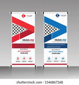 Vertical banner stand template design, infographics, Modern Flag Banner Design. Cover, Annual Report, Magazine,Poster, Corporate Presentation, Flyer, Website. vector abstract geometric background
