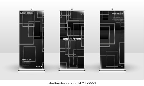 
Vertical banner template design. can be used for brochures, covers, publications, etc. vector illustration