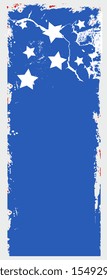 Vertical Banner - USA Independence Day Vector theme Design