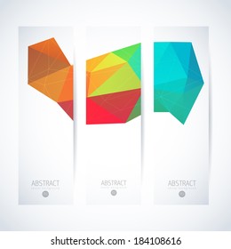 vertical banner vector set where you can choose what fits best your project line water anatomy group colourful abstraction background scene technique pile right glass wash cloud performance fashionabl