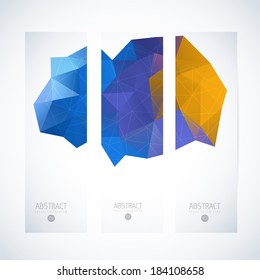 vertical banner vector set where you can choose what fits best your project straight water prescription community colorful abstract scene technology pile right glass swirl clouds performance modern si