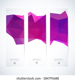 vertical banner vector set where you can choose what fits best your project coloration straight water gathering colourful conceptual scene technique pile colorful right glass ripple cloud performance