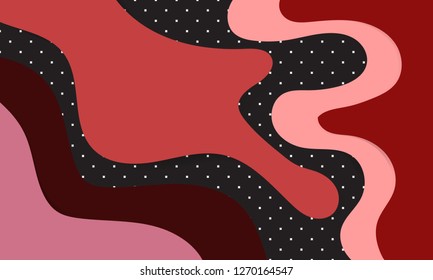Vertical banners set with 3D abstract background and paper cut shapes. Vector design layout for business presentations, flyers, posters and invitations. Colorful carving art