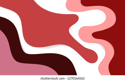 Vertical banners set with 3D abstract background and paper cut shapes. Vector design layout for business presentations, flyers, posters and invitations. Colorful carving art