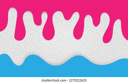 Vertical banners set with 3D abstract background and paper cut shapes. Vector design layout for business presentations, flyers, posters and invitations. Colorful carving art