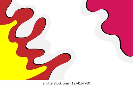 Vertical banners set with 3D abstract background and paper cut shapes. Vector design layout for business presentations, flyers, posters and invitations. Colorful carving art