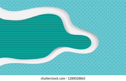 Vertical banners set with 3D abstract background and paper cut shapes. Vector design layout for business presentations, flyers, posters and invitations. Colorful carving art