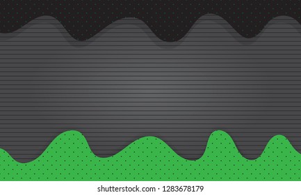 Vertical banners set with 3D abstract background and paper cut shapes. Vector design layout for business presentations, flyers, posters and invitations. Colorful carving art