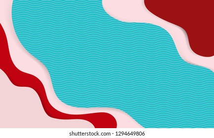 Vertical banners set with 3D abstract background and paper cut shapes. Vector design layout for business presentations, flyers, posters and invitations. Colorful carving art
