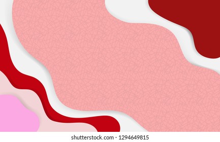 Vertical banners set with 3D abstract background and paper cut shapes. Vector design layout for business presentations, flyers, posters and invitations. Colorful carving art