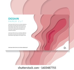 Vertical banners set with 3D abstract background and paper cut shapes. Vector design layout for business presentations, flyers, posters and invitations. Colorful carving art