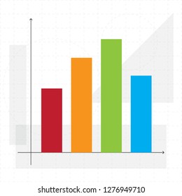 Vertical Bar Chart Graph Diagram Infographic