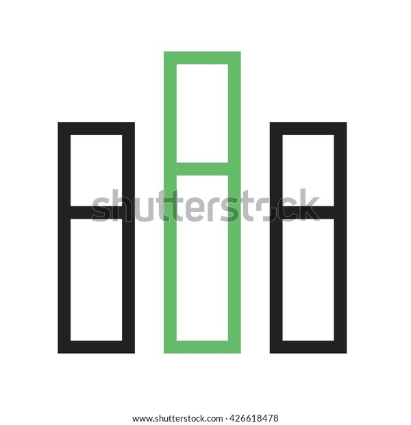 Vertical Bars Stock Vector (Royalty Free) 426618478