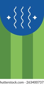 Vertical Bellingham Flag, Washington, USA
