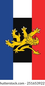 Bandera de Benelux, Vertical de Benelux, Bandera de Vertical de Benelux