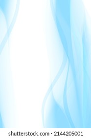 vertical blue gentle background waves flowing smooth soft wallpaper illustration