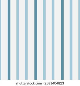 Vertical blue lines print. Geometric stipes seamless pattern. 