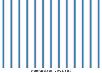 Vertical blue and pink lines fabric. Patterns for pajamas, tablecloths, or canvas bags.