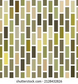 Vertical brick wall texture background seamless pattern suitable for fabric, wrapping, background and backdrop.