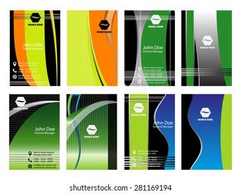 Vertical Business Card  