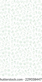 Vertical business icon pattern illustration (no background)