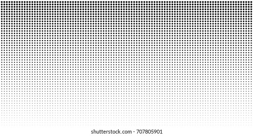 Vertical Bw Gradient Vector Halftone Dots Stock Vector (Royalty Free ...