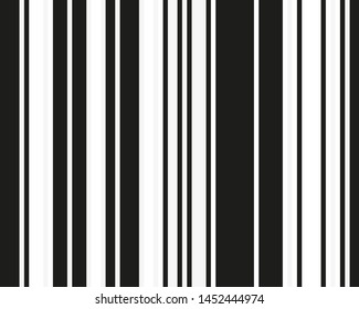 Vertical BW lines. Vector illustration. GEometric background